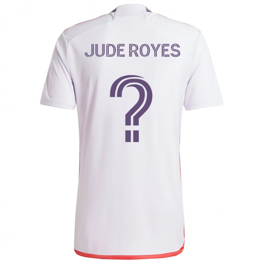 Danxen Pánské Jude Royes #0 Fialová Bílá Daleko Hráčské Dresy 2025/26 Dres
