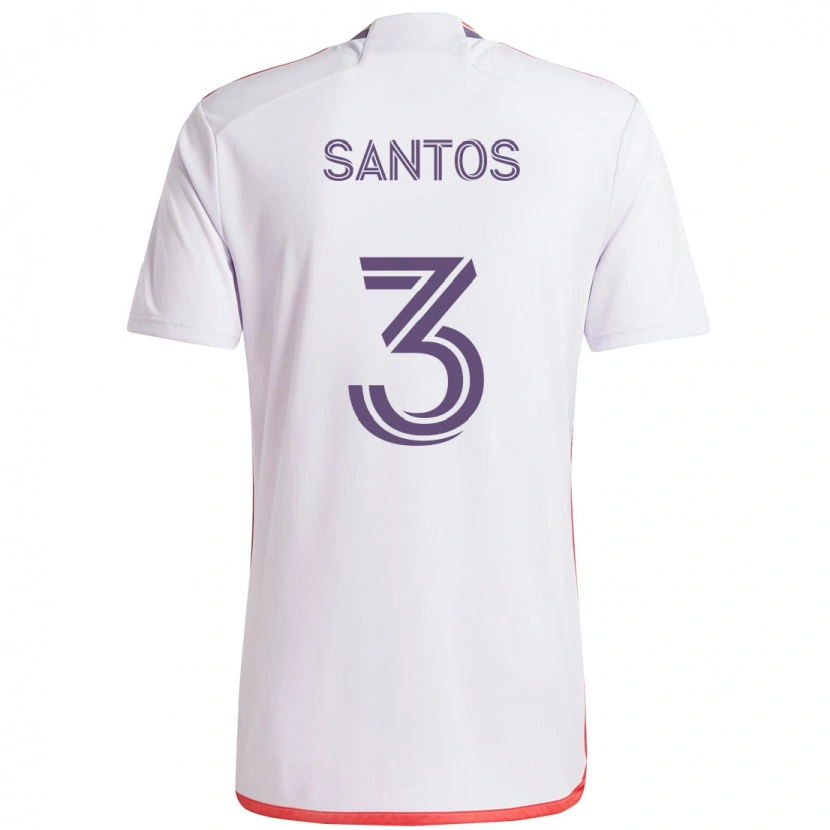 Danxen Pánské Rafael Santos #3 Fialová Bílá Daleko Hráčské Dresy 2025/26 Dres