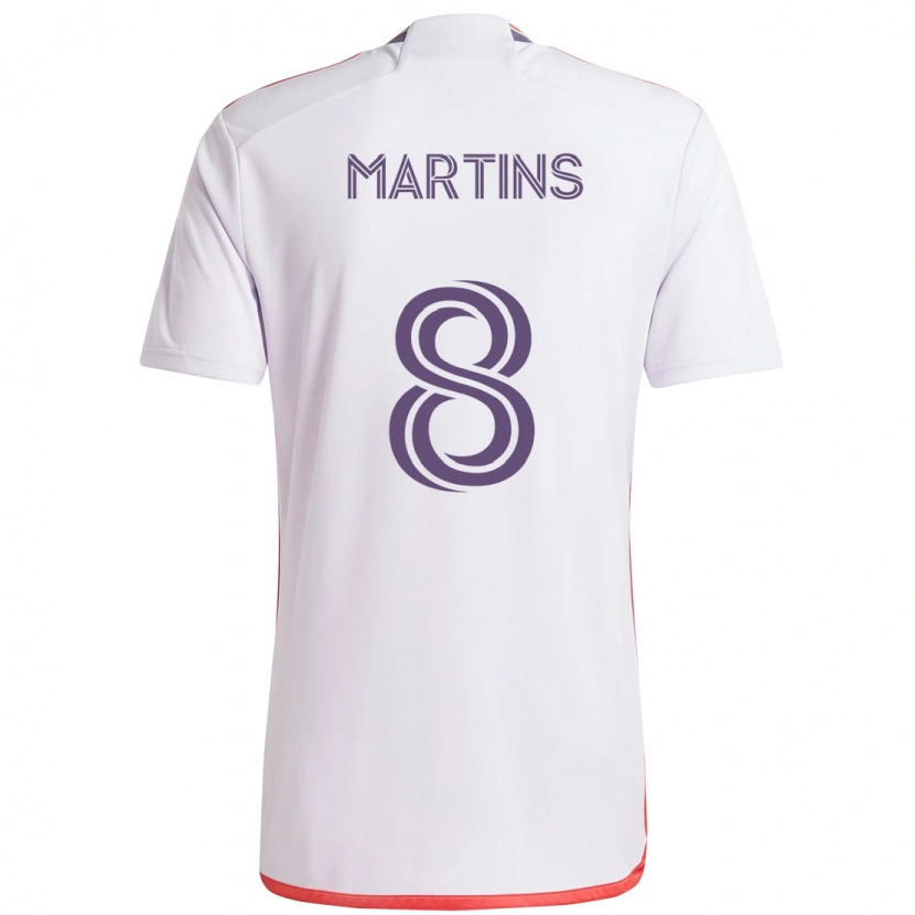 Danxen Pánské Felipe Martins #8 Fialová Bílá Daleko Hráčské Dresy 2025/26 Dres