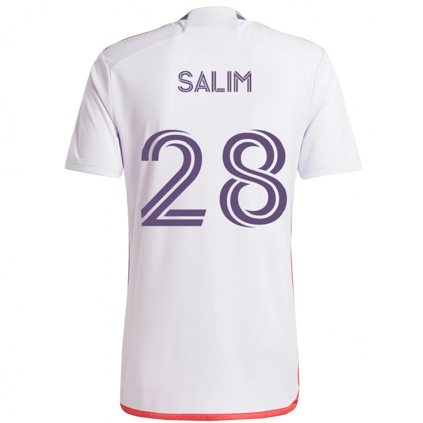 Danxen Pánské Abdi Salim #28 Fialová Bílá Daleko Hráčské Dresy 2025/26 Dres