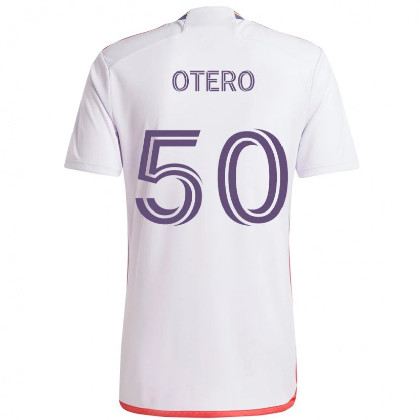 Danxen Pánské Javier Otero #50 Fialová Bílá Daleko Hráčské Dresy 2025/26 Dres