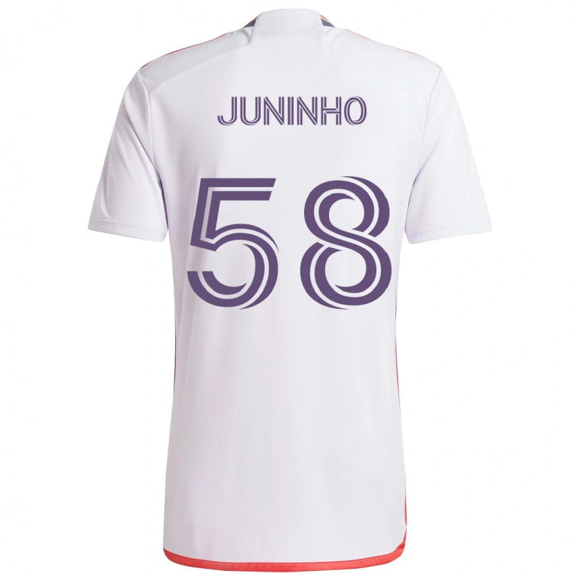 Danxen Pánské Juninho #58 Fialová Bílá Daleko Hráčské Dresy 2025/26 Dres