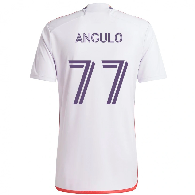 Danxen Pánské Iván Angulo #77 Fialová Bílá Daleko Hráčské Dresy 2025/26 Dres