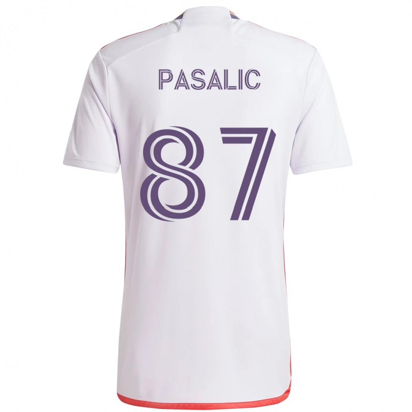 Danxen Pánské Marco Pasalic #87 Fialová Bílá Daleko Hráčské Dresy 2025/26 Dres
