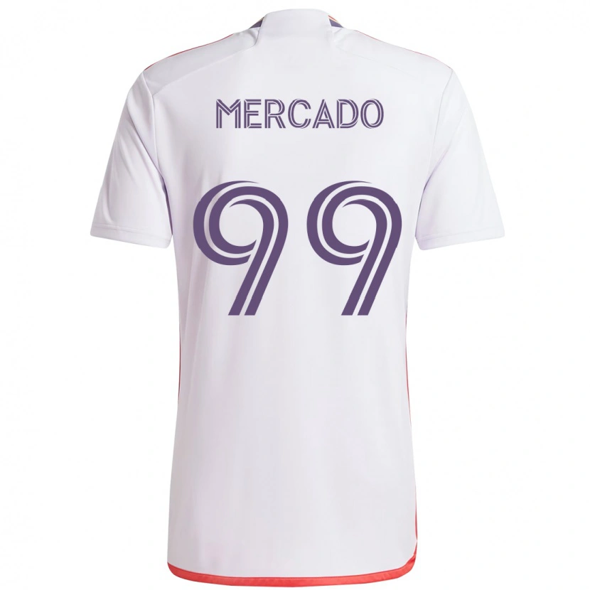 Danxen Pánské Carlos Mercado #99 Fialová Bílá Daleko Hráčské Dresy 2025/26 Dres