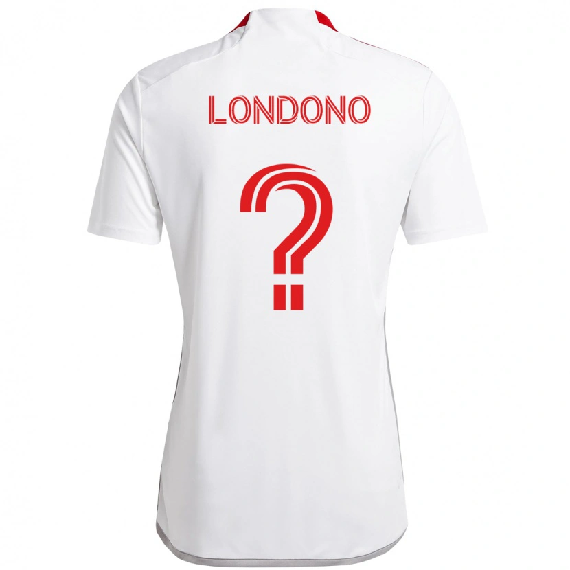 Danxen Pánské Tyler Londono #0 Červená Bílá Daleko Hráčské Dresy 2025/26 Dres