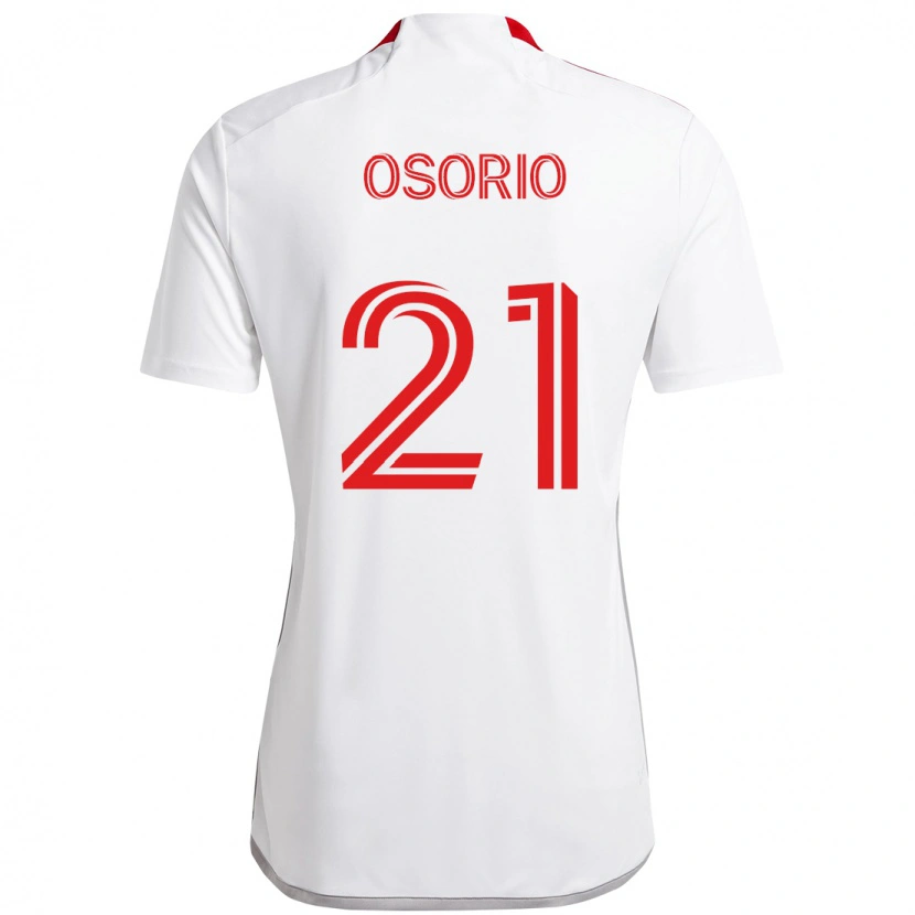 Danxen Pánské Jonathan Osorio #21 Červená Bílá Daleko Hráčské Dresy 2025/26 Dres