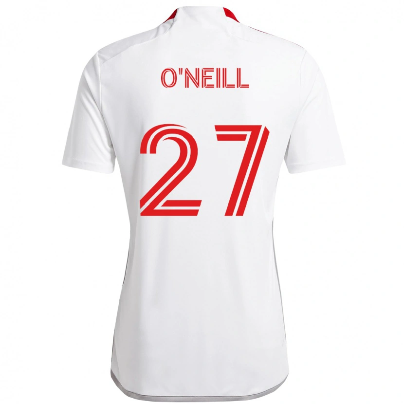 Danxen Pánské Shane O'neill #27 Červená Bílá Daleko Hráčské Dresy 2025/26 Dres