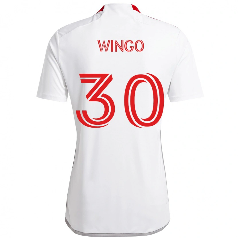 Danxen Pánské Henry Wingo #30 Červená Bílá Daleko Hráčské Dresy 2025/26 Dres