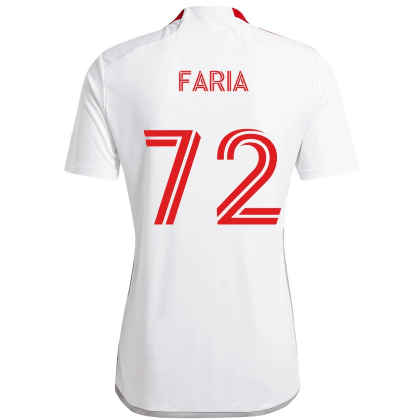 Danxen Pánské Jordan Faria #72 Červená Bílá Daleko Hráčské Dresy 2025/26 Dres