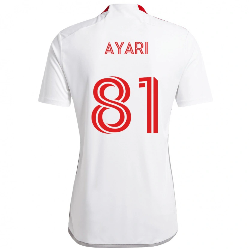 Danxen Pánské Hassan Ayari #81 Červená Bílá Daleko Hráčské Dresy 2025/26 Dres