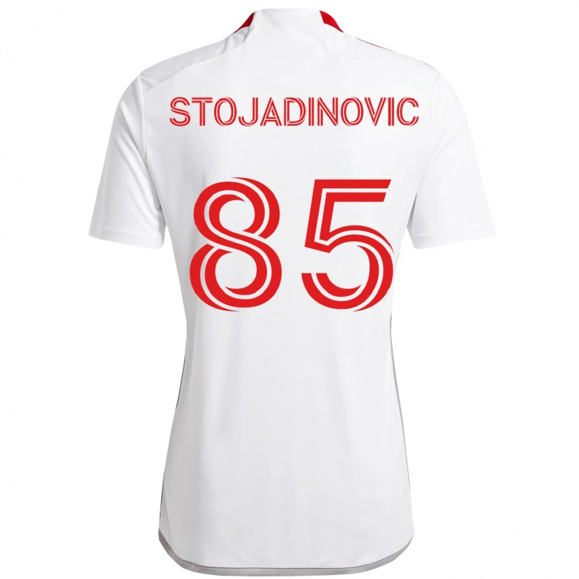 Danxen Pánské Marko Stojadinovic #85 Červená Bílá Daleko Hráčské Dresy 2025/26 Dres