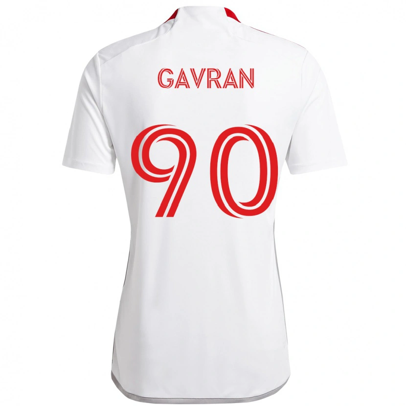 Danxen Pánské Luka Gavran #90 Červená Bílá Daleko Hráčské Dresy 2025/26 Dres