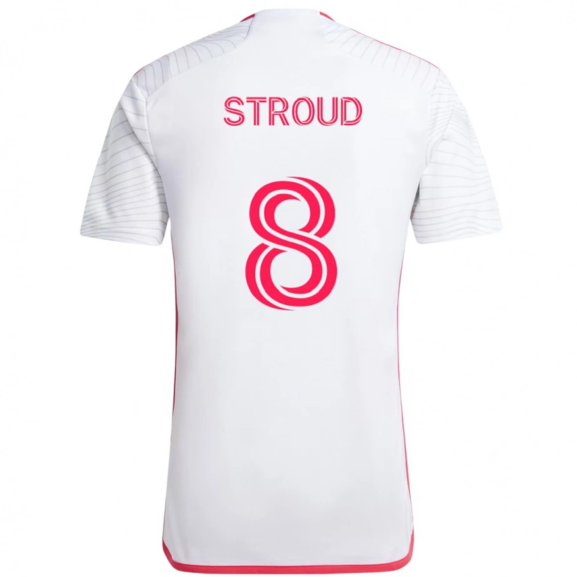 Danxen Pánské Jared Stroud #8 Purpurová Bílá Daleko Hráčské Dresy 2025/26 Dres