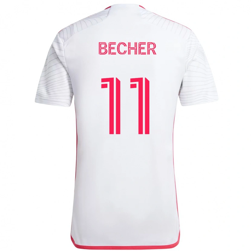 Danxen Pánské Simon Becher #11 Purpurová Bílá Daleko Hráčské Dresy 2025/26 Dres