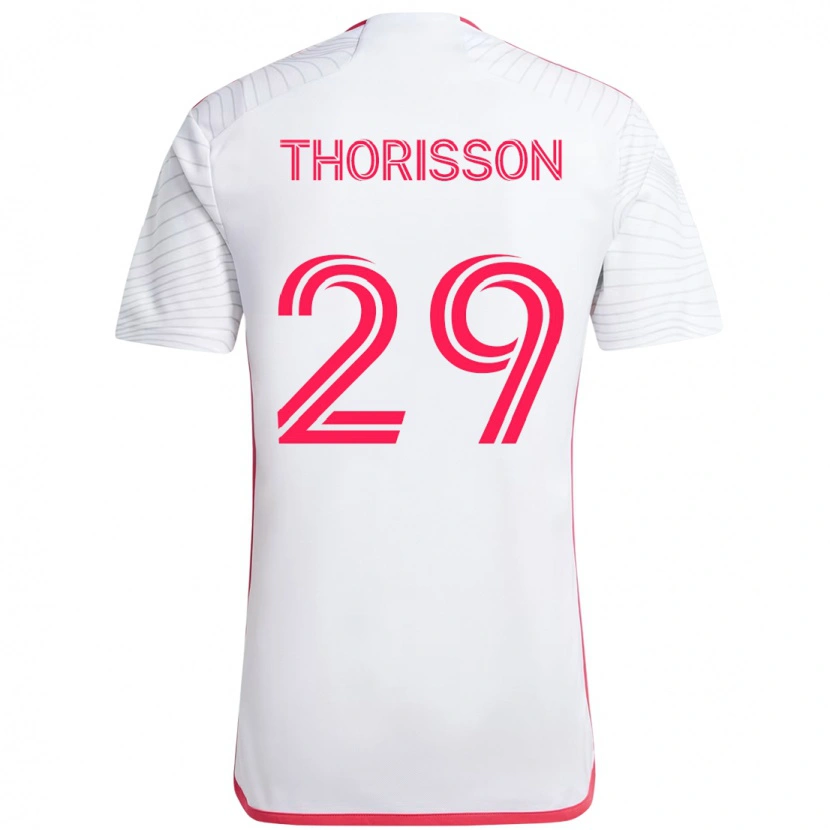 Danxen Pánské Nökkvi Thórisson #29 Purpurová Bílá Daleko Hráčské Dresy 2025/26 Dres