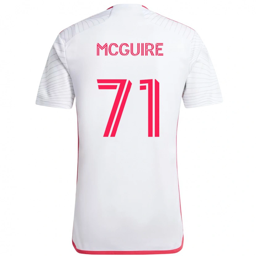 Danxen Pánské Nolan Mcguire #71 Purpurová Bílá Daleko Hráčské Dresy 2025/26 Dres