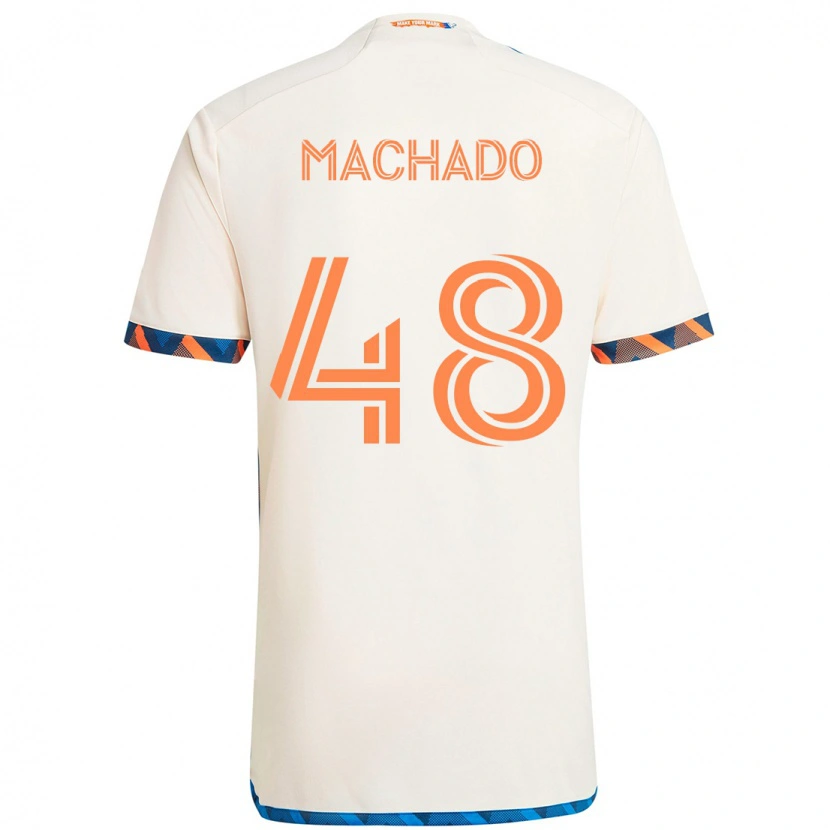 Danxen Pánské Juan Machado #48 Tmavě Modrá Oranžová Daleko Hráčské Dresy 2025/26 Dres