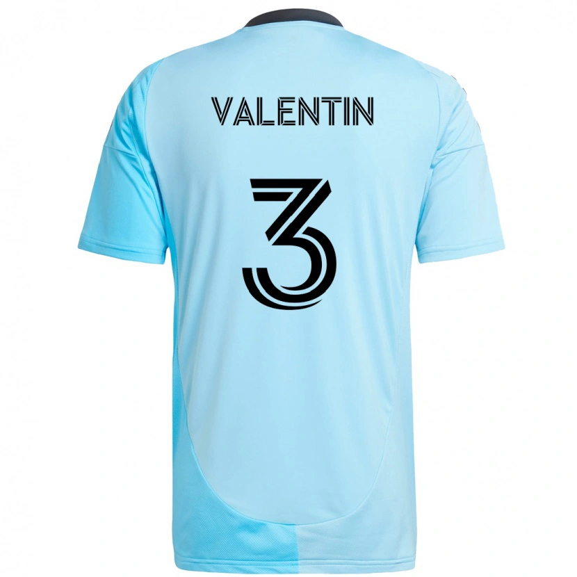Danxen Pánské Zarek Valentin #3 Černá Modrá Daleko Hráčské Dresy 2025/26 Dres
