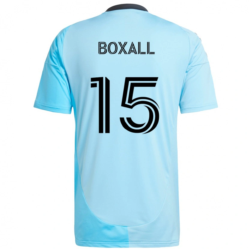 Danxen Pánské Michael Boxall #15 Černá Modrá Daleko Hráčské Dresy 2025/26 Dres