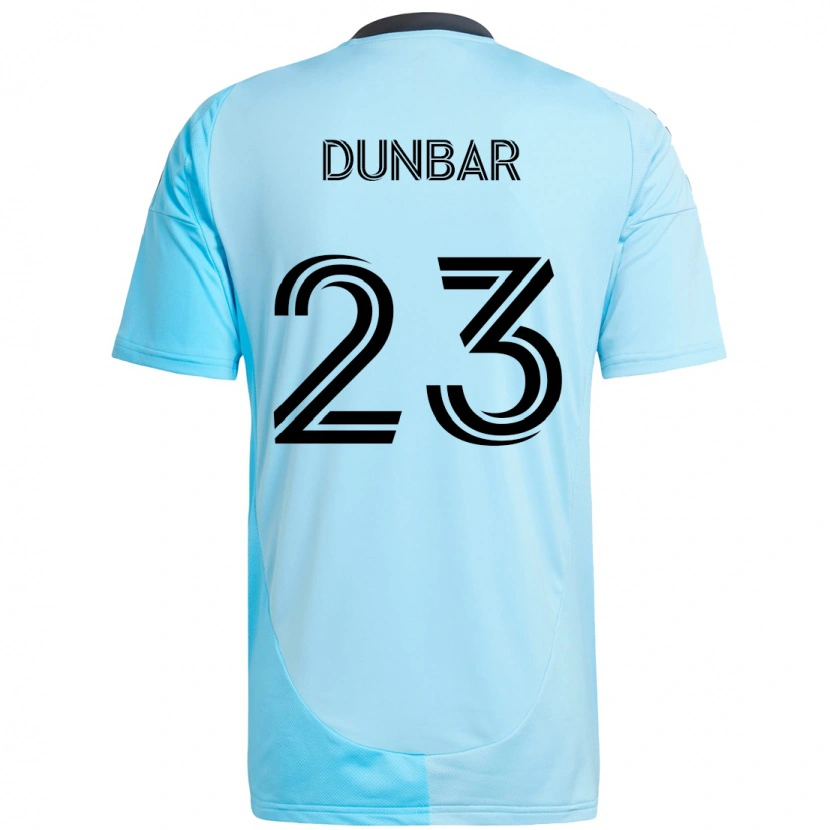 Danxen Pánské Cameron Dunbar #23 Černá Modrá Daleko Hráčské Dresy 2025/26 Dres