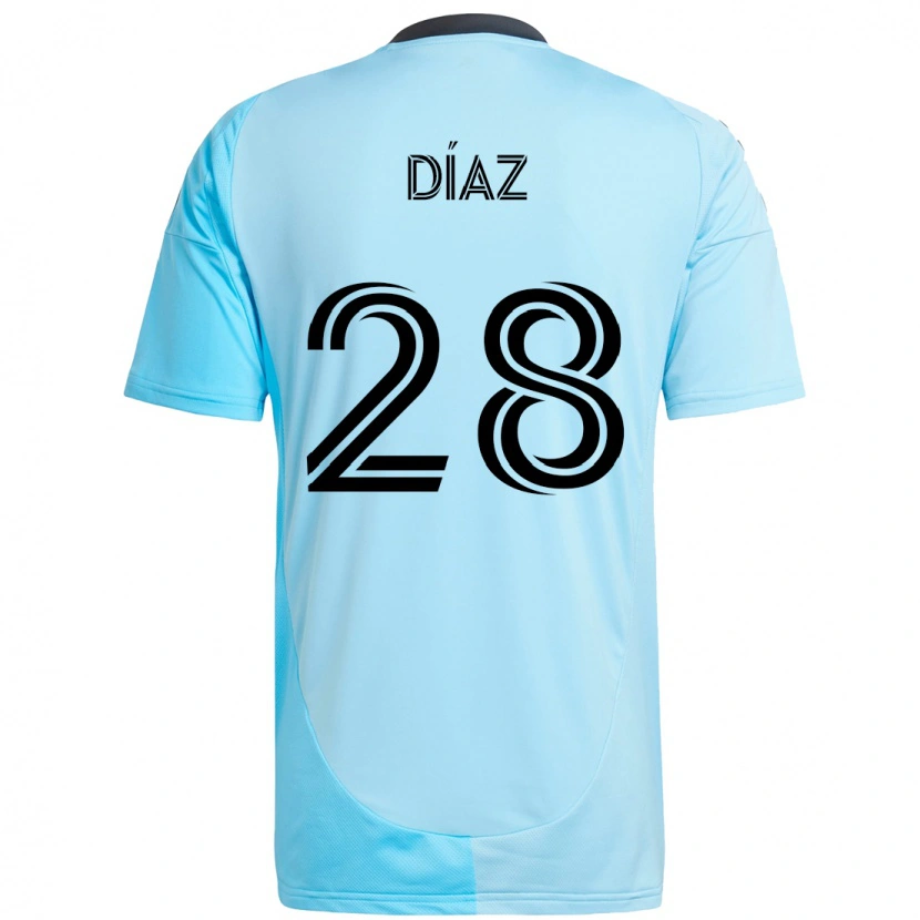 Danxen Pánské Jefferson Díaz #28 Černá Modrá Daleko Hráčské Dresy 2025/26 Dres