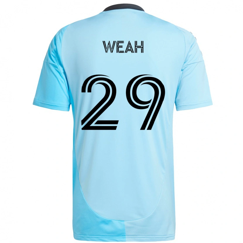 Danxen Pánské Patrick Weah #29 Černá Modrá Daleko Hráčské Dresy 2025/26 Dres