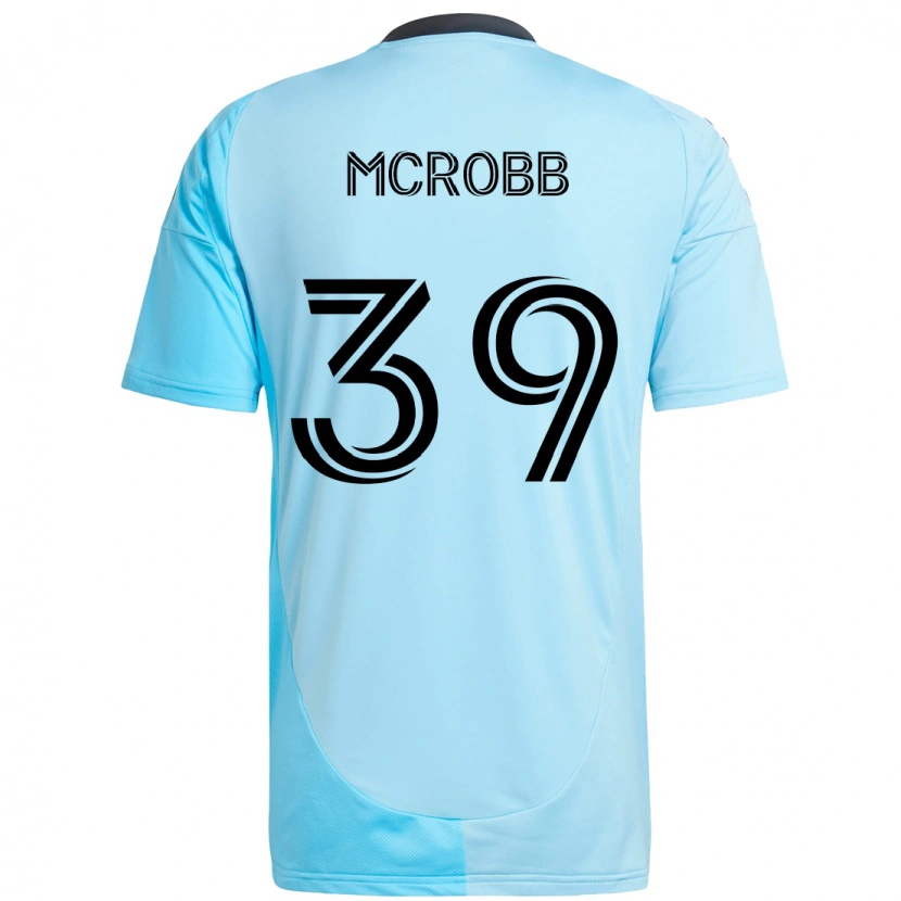 Danxen Pánské Finn Mcrobb #39 Černá Modrá Daleko Hráčské Dresy 2025/26 Dres