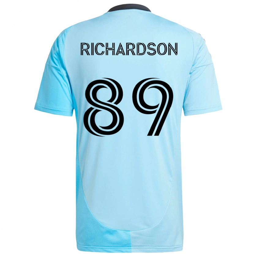 Danxen Pánské Nick Richardson #89 Nebesky Modrá Daleko Hráčské Dresy 2025/26 Dres