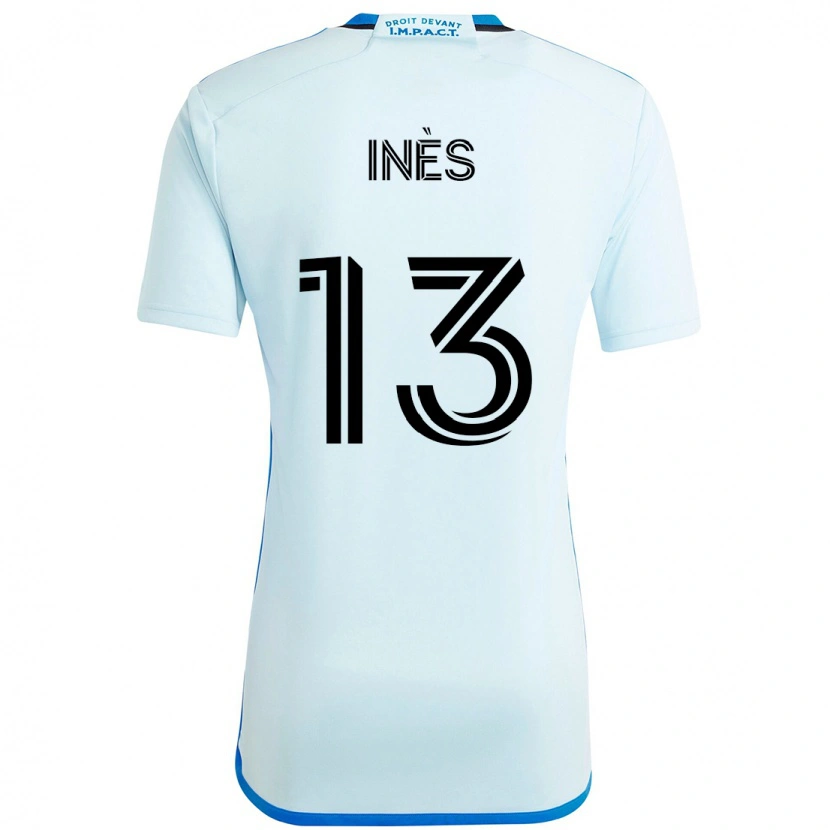Danxen Pánské Nourani Inès #13 Nebesky Modrá Tmavě Modrá Daleko Hráčské Dresy 2025/26 Dres