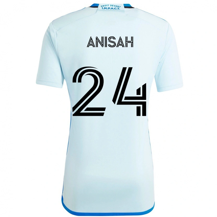 Danxen Pánské Yusuf Anisah #24 Nebesky Modrá Tmavě Modrá Daleko Hráčské Dresy 2025/26 Dres