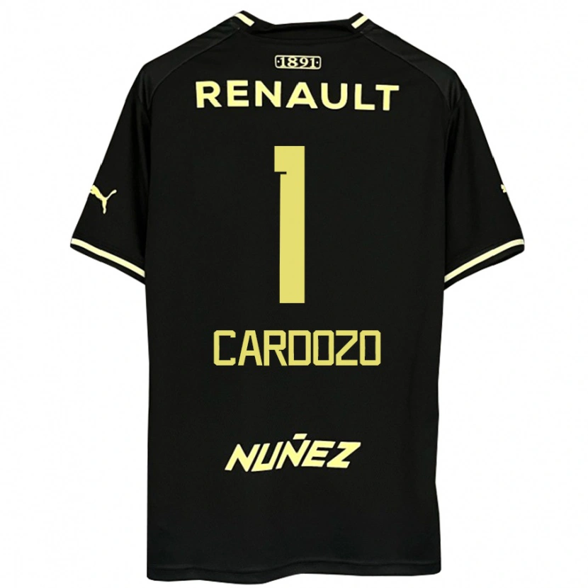 Danxen Pánské Thiago Cardozo #1 Žlutá Černá Daleko Hráčské Dresy 2025/26 Dres