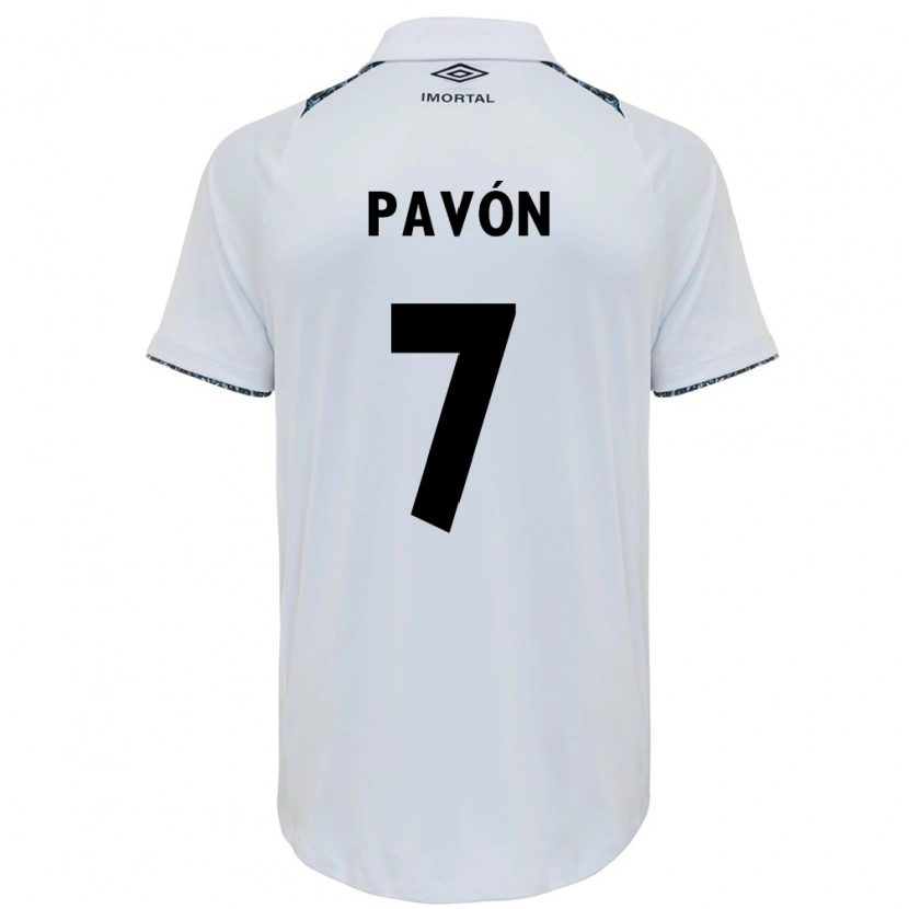 Danxen Pánské Cristian Pavón #7 Modrá Černá Bílá Daleko Hráčské Dresy 2025/26 Dres
