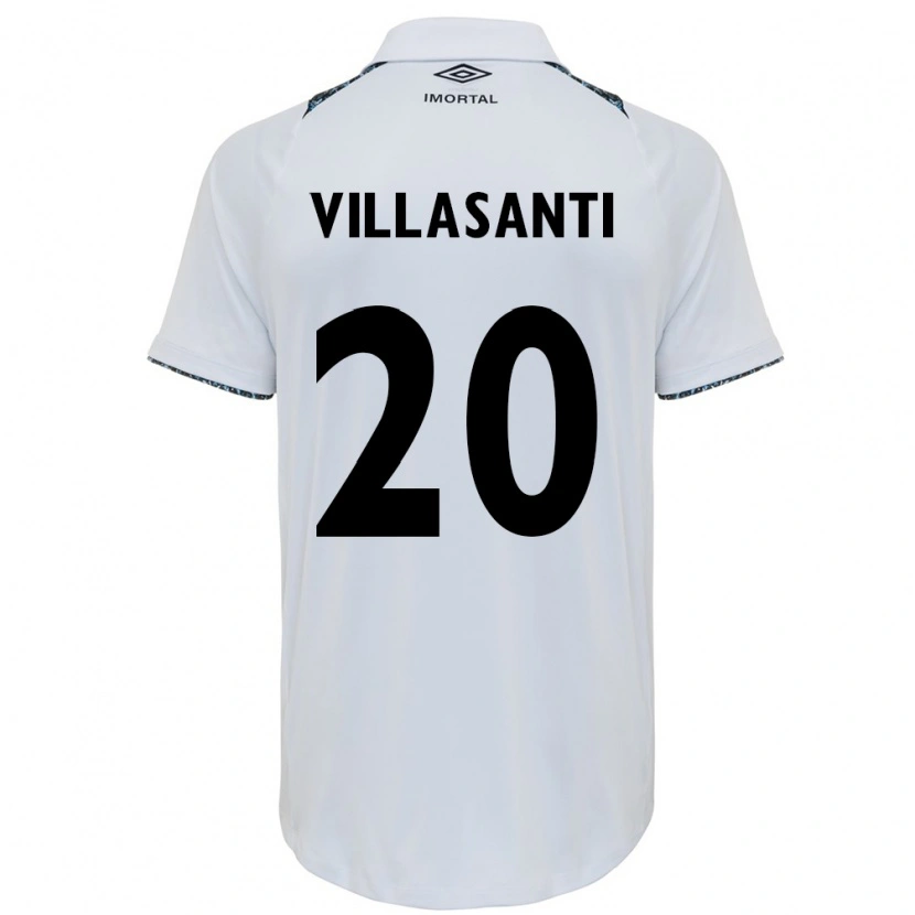 Danxen Pánské Mathías Villasanti #20 Modrá Černá Bílá Daleko Hráčské Dresy 2025/26 Dres