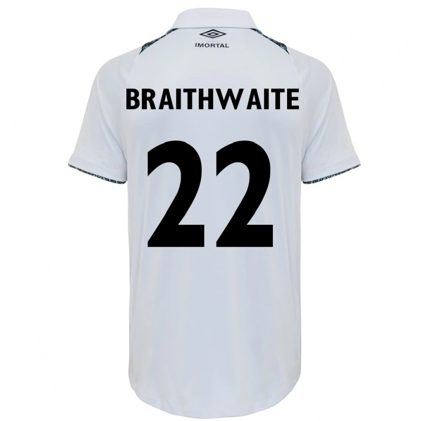 Danxen Pánské Martin Braithwaite #22 Modrá Černá Bílá Daleko Hráčské Dresy 2025/26 Dres