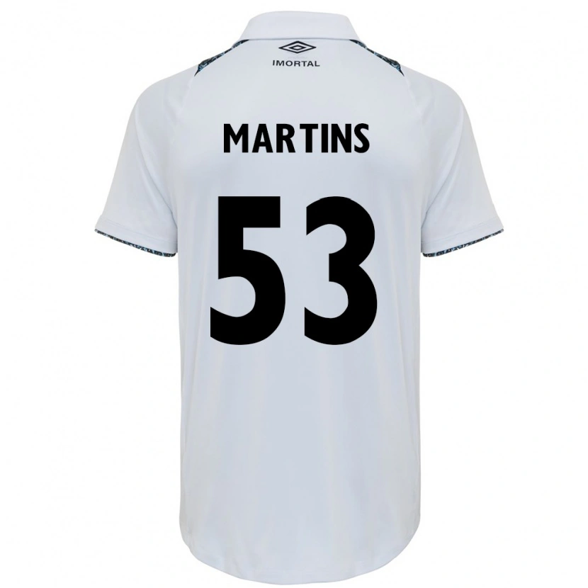 Danxen Pánské Gustavo Martins #53 Modrá Černá Bílá Daleko Hráčské Dresy 2025/26 Dres