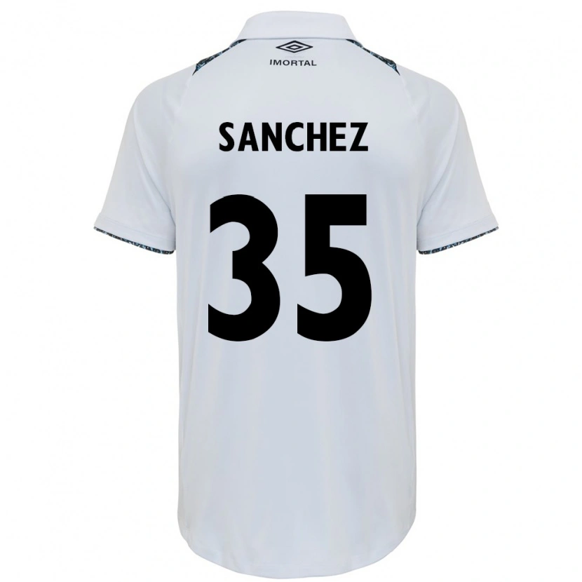 Danxen Pánské Lari Sanchez #35 Modrá Černá Bílá Daleko Hráčské Dresy 2025/26 Dres