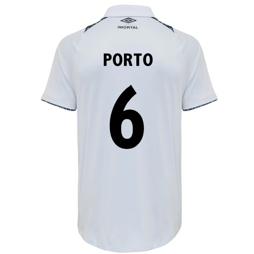Danxen Pánské Ana Cristina Villela Porto #6 Modrá Černá Bílá Daleko Hráčské Dresy 2025/26 Dres