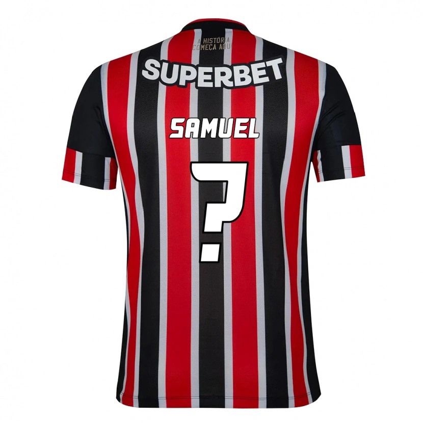 Danxen Pánské Samuel #0 Červená Černá Bílá Daleko Hráčské Dresy 2025/26 Dres
