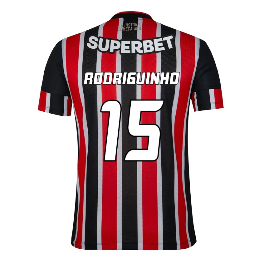 Danxen Pánské Rodriguinho #15 Červená Černá Bílá Daleko Hráčské Dresy 2025/26 Dres