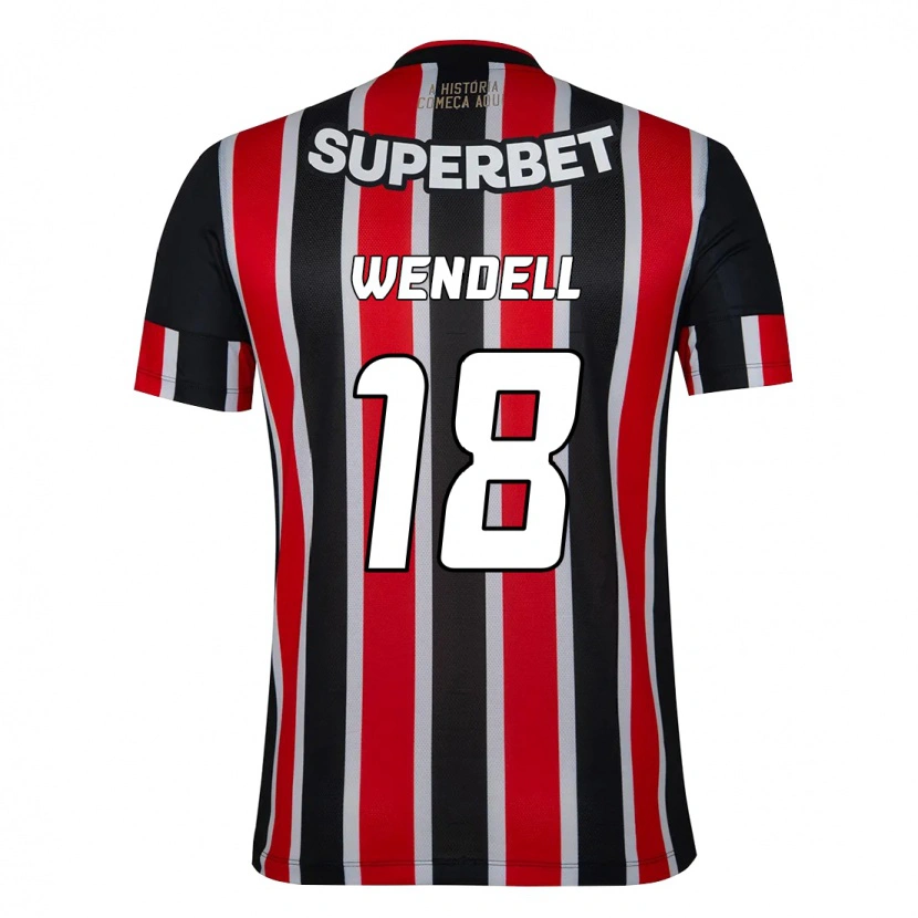 Danxen Pánské Wendell #18 Červená Černá Bílá Daleko Hráčské Dresy 2025/26 Dres