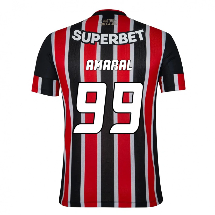 Danxen Pánské Vitória Amaral #99 Červená Černá Bílá Daleko Hráčské Dresy 2025/26 Dres