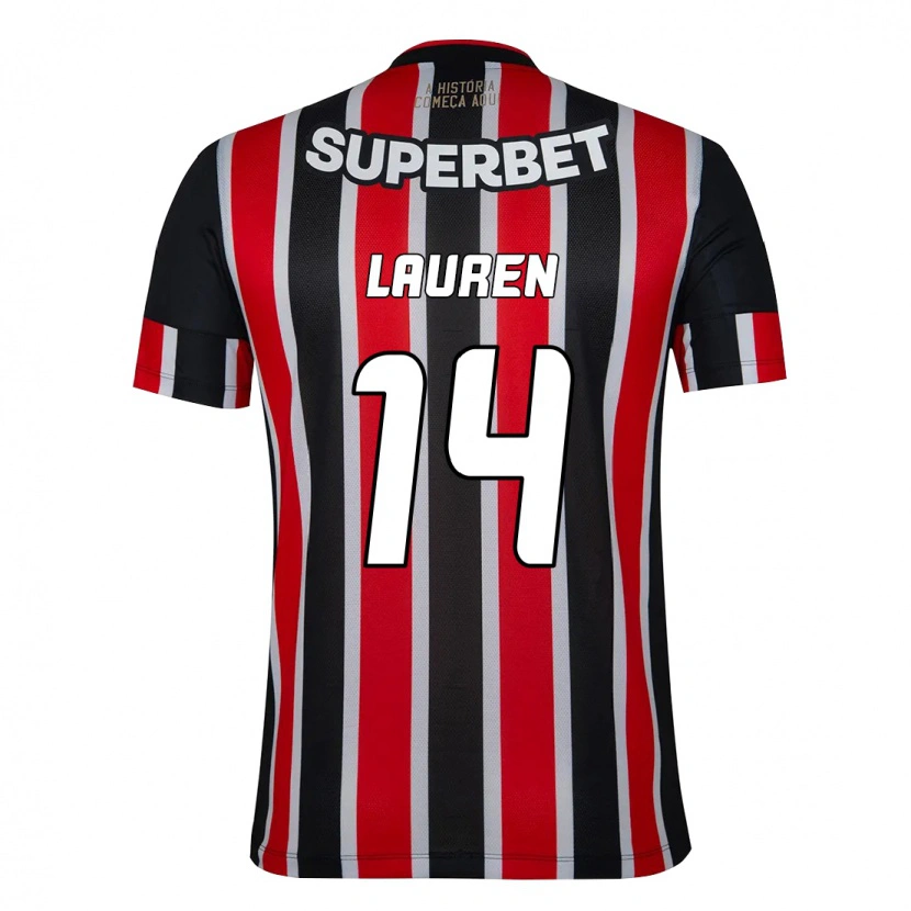 Danxen Pánské Lauren #14 Červená Černá Bílá Daleko Hráčské Dresy 2025/26 Dres