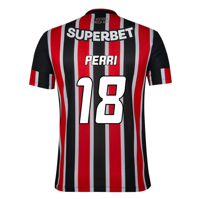 Danxen Pánské Lucas Perri #18 Červená Černá Bílá Daleko Hráčské Dresy 2025/26 Dres