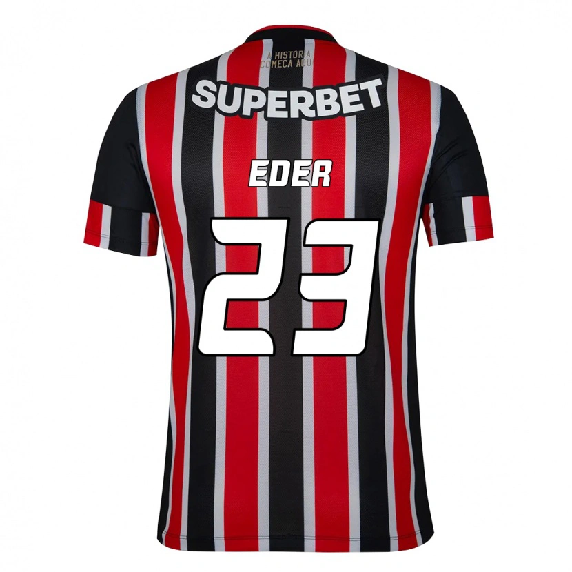 Danxen Pánské Eder #23 Červená Černá Bílá Daleko Hráčské Dresy 2025/26 Dres