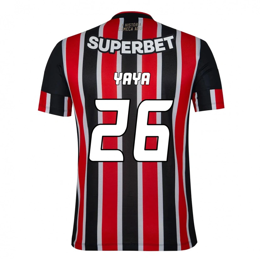 Danxen Pánské Yaya #26 Červená Černá Bílá Daleko Hráčské Dresy 2025/26 Dres