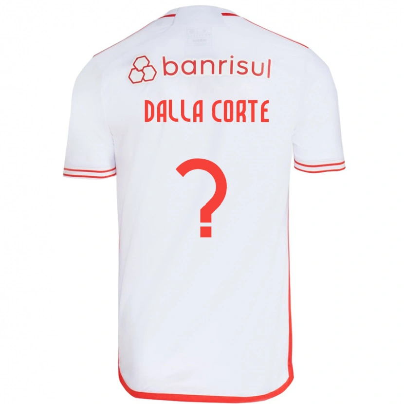 Danxen Pánské João Dalla Corte #0 Červená Bílá Daleko Hráčské Dresy 2025/26 Dres