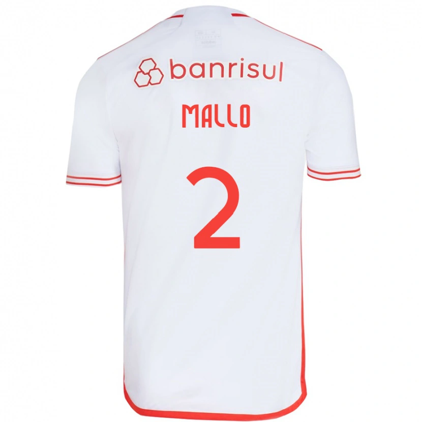 Danxen Pánské Hugo Mallo #2 Červená Bílá Daleko Hráčské Dresy 2025/26 Dres