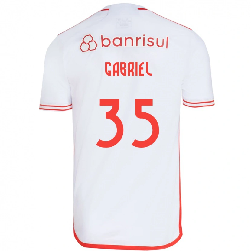 Danxen Pánské Ze Gabriel #35 Červená Bílá Daleko Hráčské Dresy 2025/26 Dres