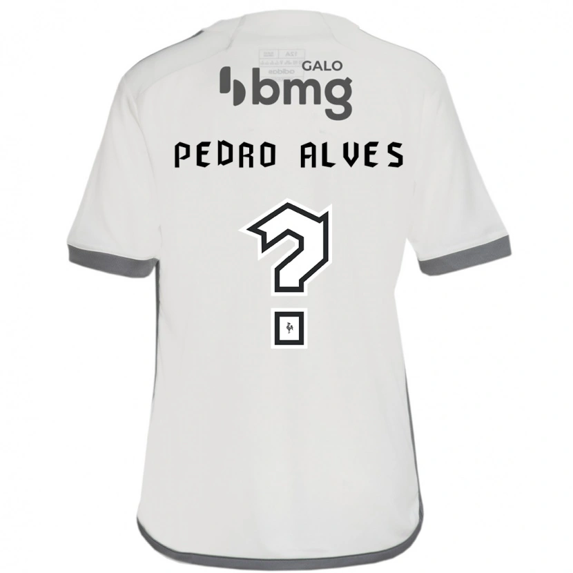 Danxen Pánské Pedro Alves #0 Bílá Černá Daleko Hráčské Dresy 2025/26 Dres